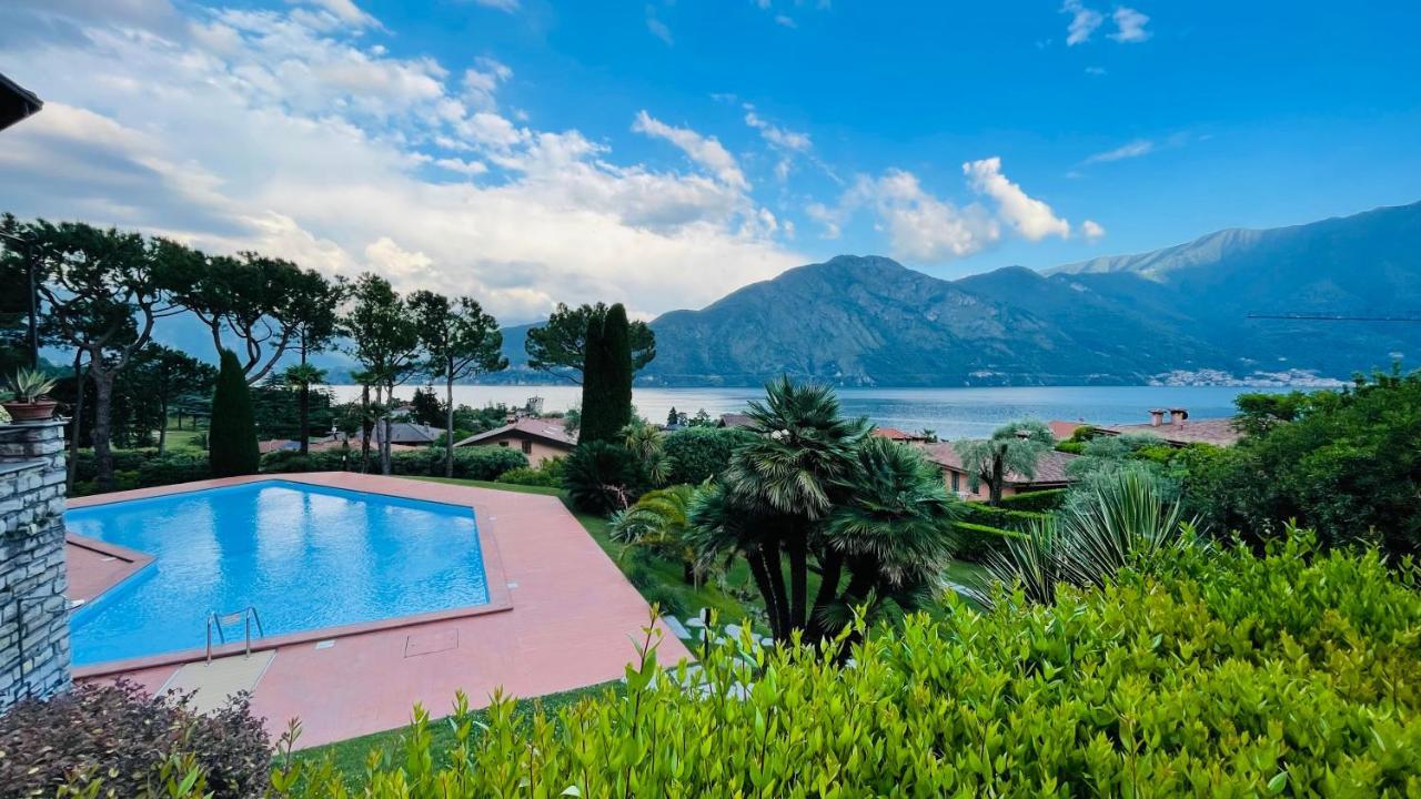 Lake View, Swimming Pool, Tennis Court And Private Parking Mezzegra Exterior foto