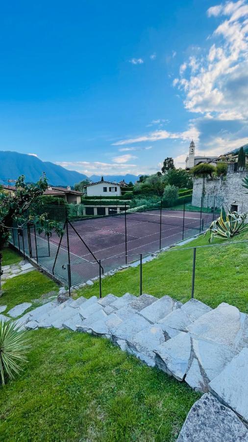 Lake View, Swimming Pool, Tennis Court And Private Parking Mezzegra Exterior foto